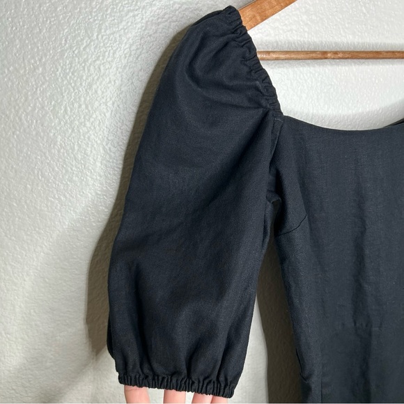 Sezane Darcy Dress black - Picture 3 of 10